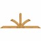 Ekena Millwork Richland Rough Sawn Timber Gable Bracket, Western Red Cedar, 108"W x 40"H x 4"D x 6"F, 9/12 Pitch GBW108X40X0406RIC00RWR - alternate 1